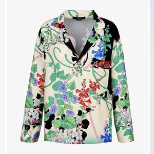 Smythe Multicolor Floral Blouse